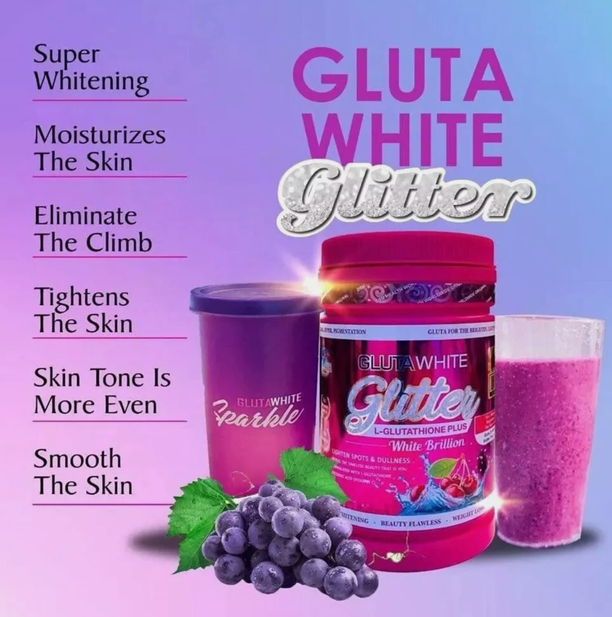 Phyto Gluta White Sparkle (Or Glitter) L-Glutathione Plus.