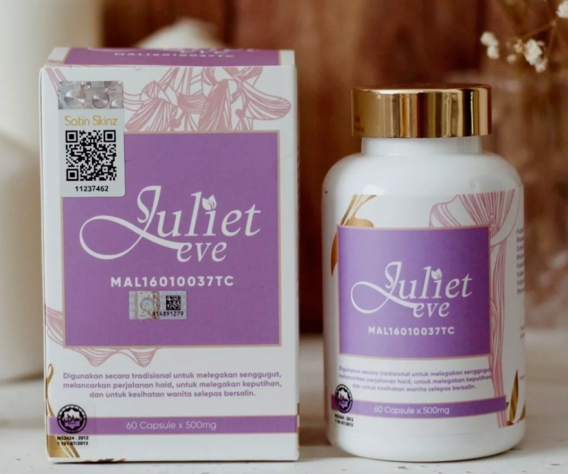 SATIN SKINZ- JULIET EVE FOR WOMEN 60 capsules (Malaysia)