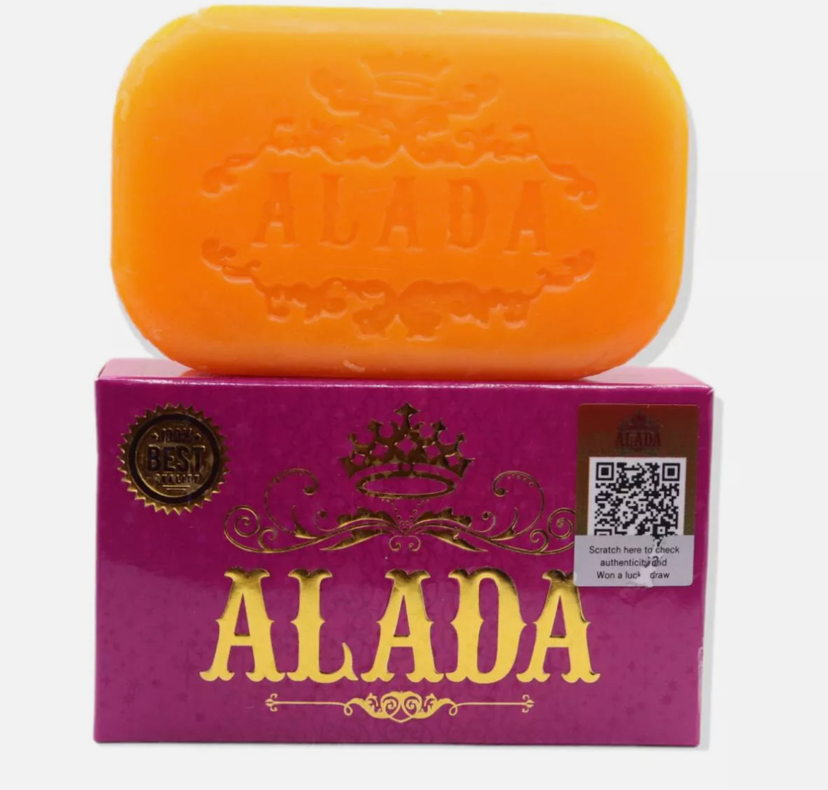 Alada Fast Whitening Soap Body Face Anti Aging Naturally Brightening 160g