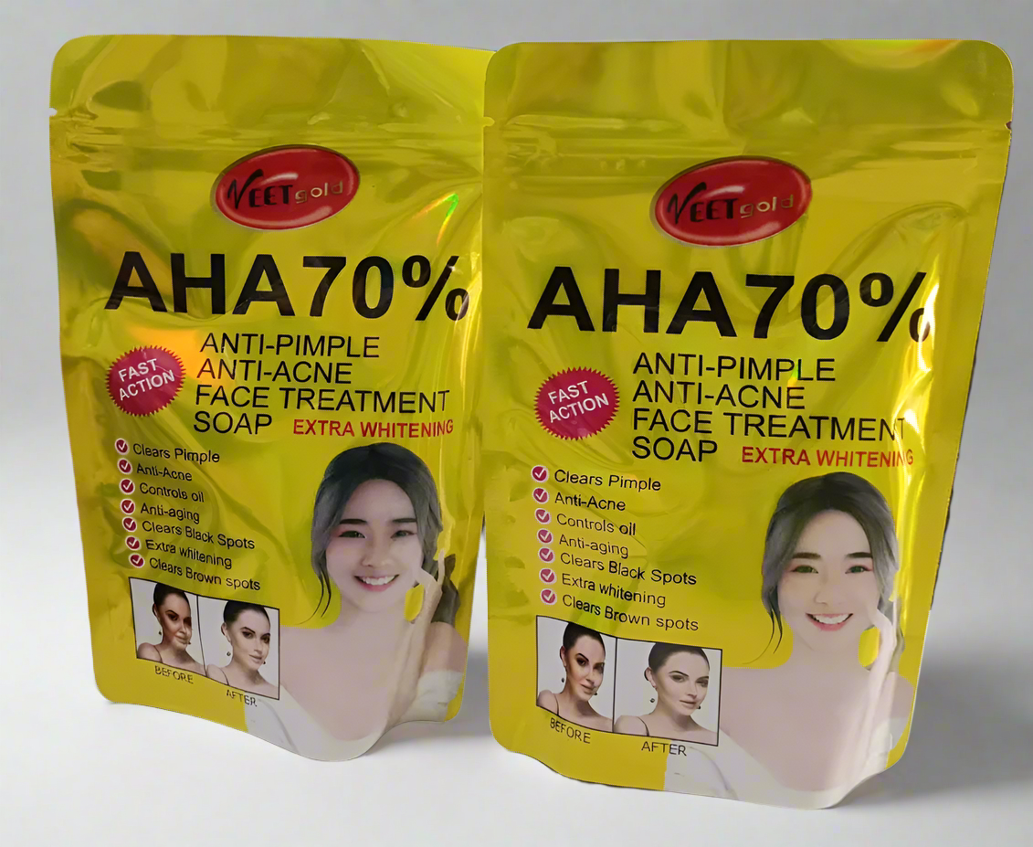 Veet Gold AHA 70% Clear Action Face Soap 160g