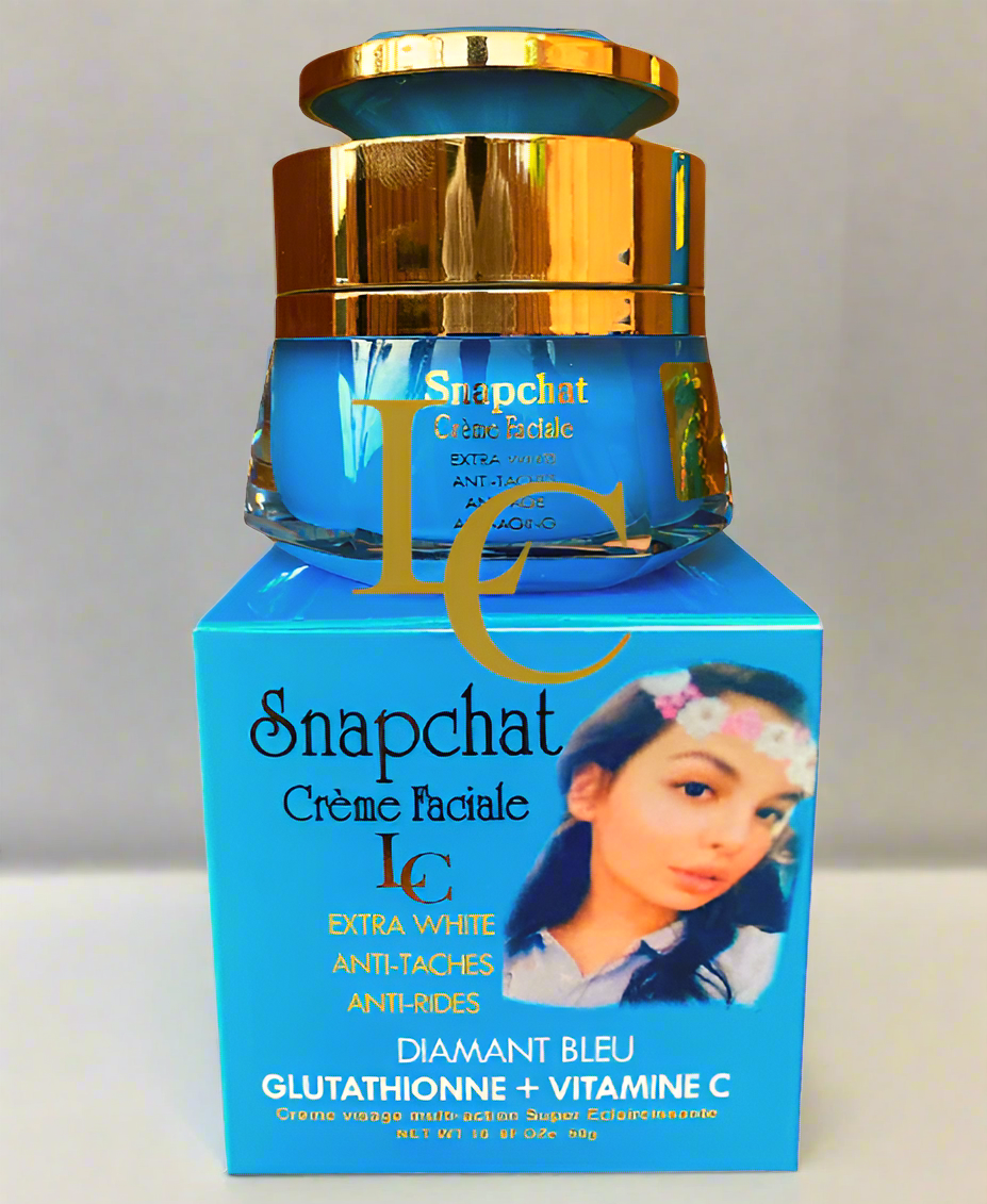 Snapchat Diamant Bleu Face Cream