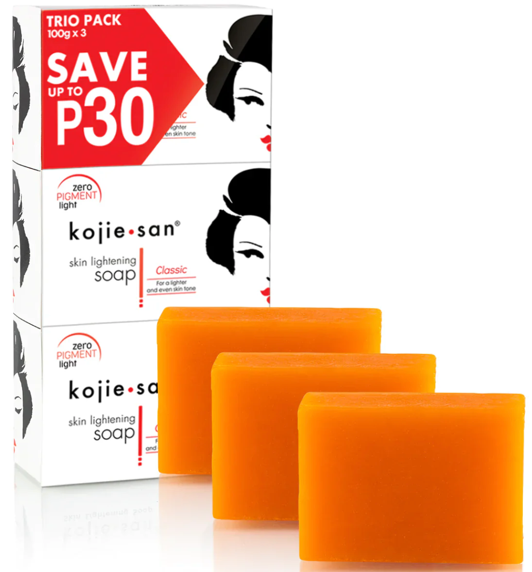Kojie San Skin Lightening Soap 100g x3