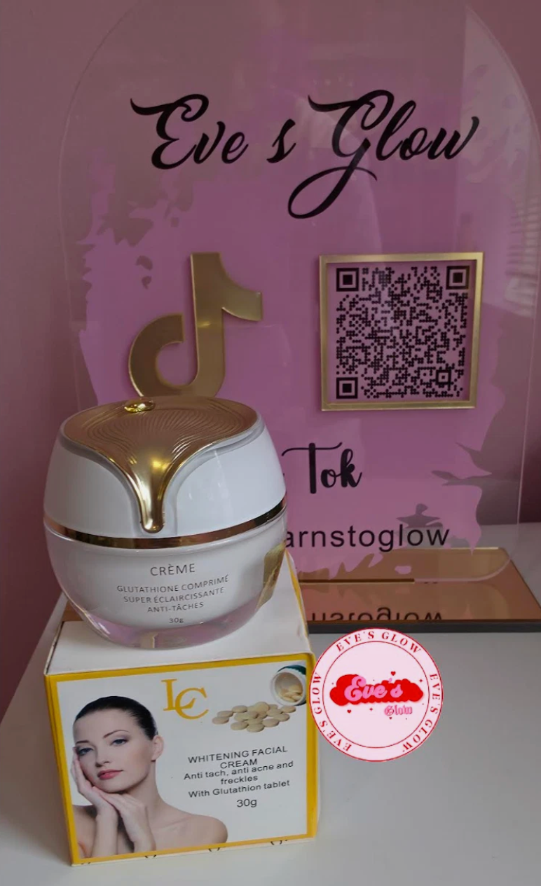 Glutathione Comprime Super Fort Strong Face Cream