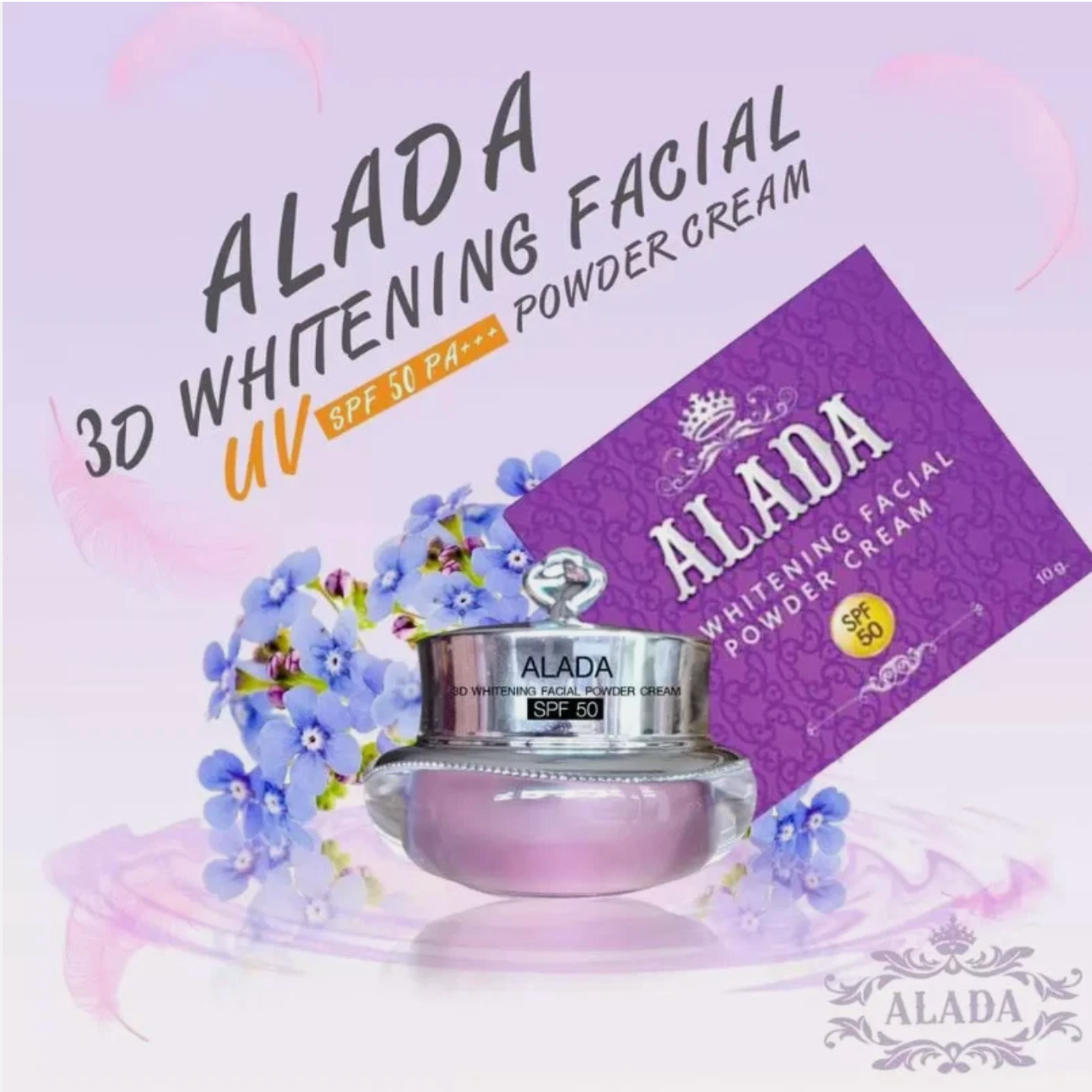 ALADA 3D Whitening Facial Powder Cream SPF 50 PA +++ 10g