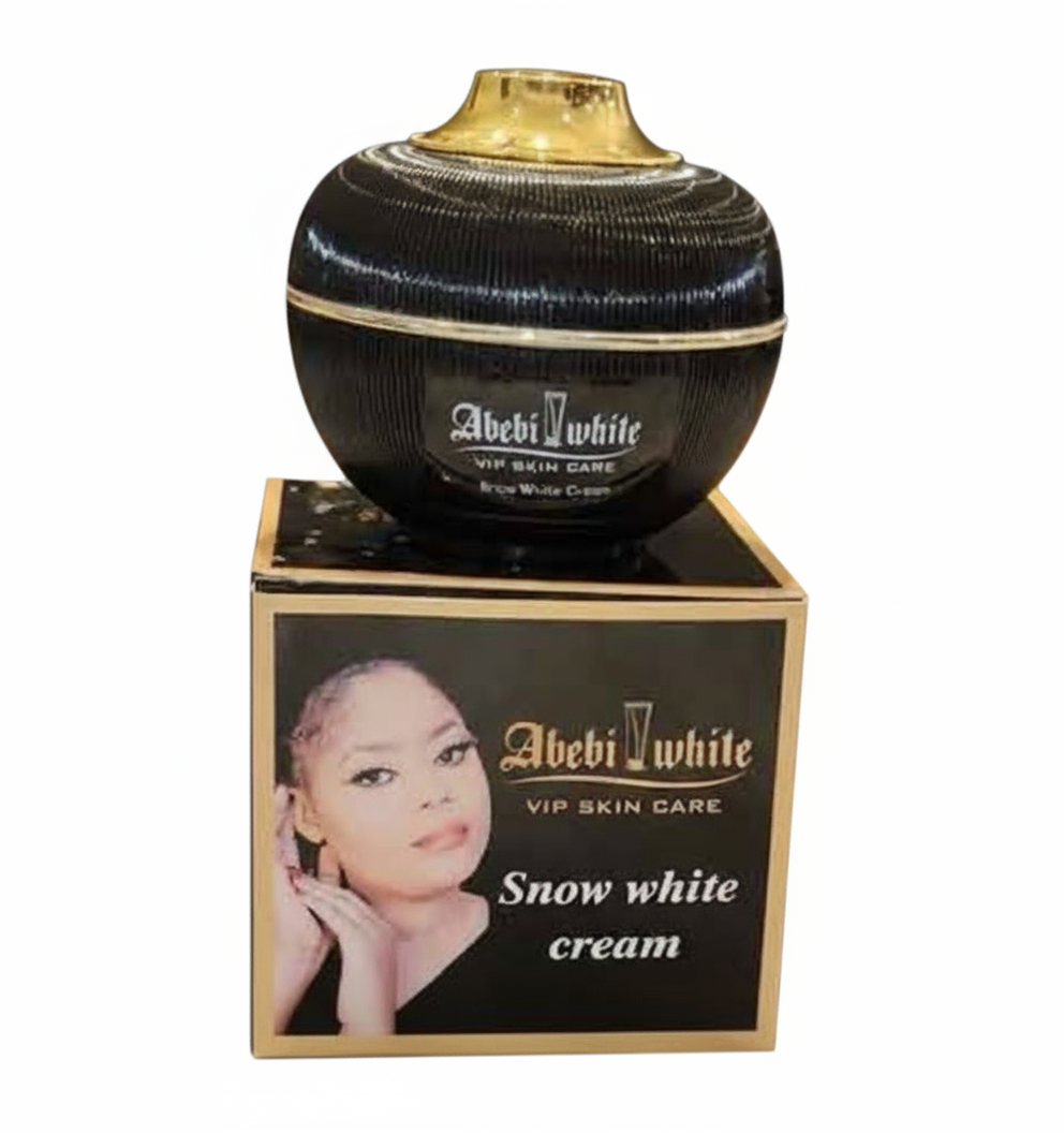 Abebi White VIP Skincare Snow White Face Cream 100g (7days Fast Action)