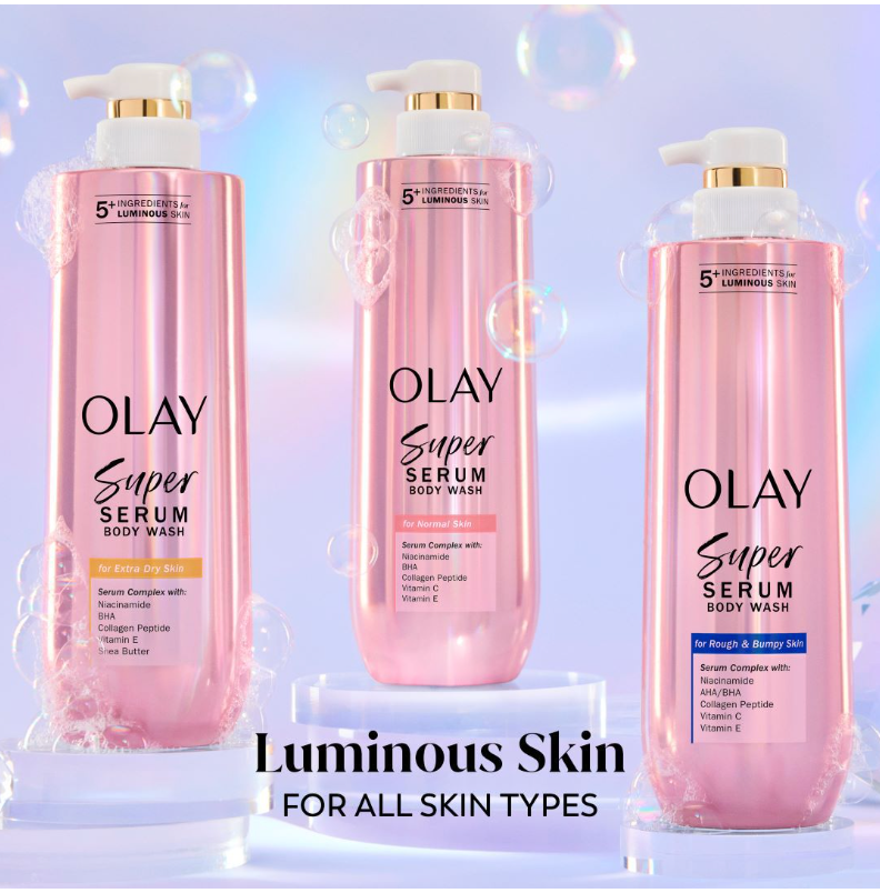 OLAY SUPER SERUM BODY WASH 547ML-VARIATIONS