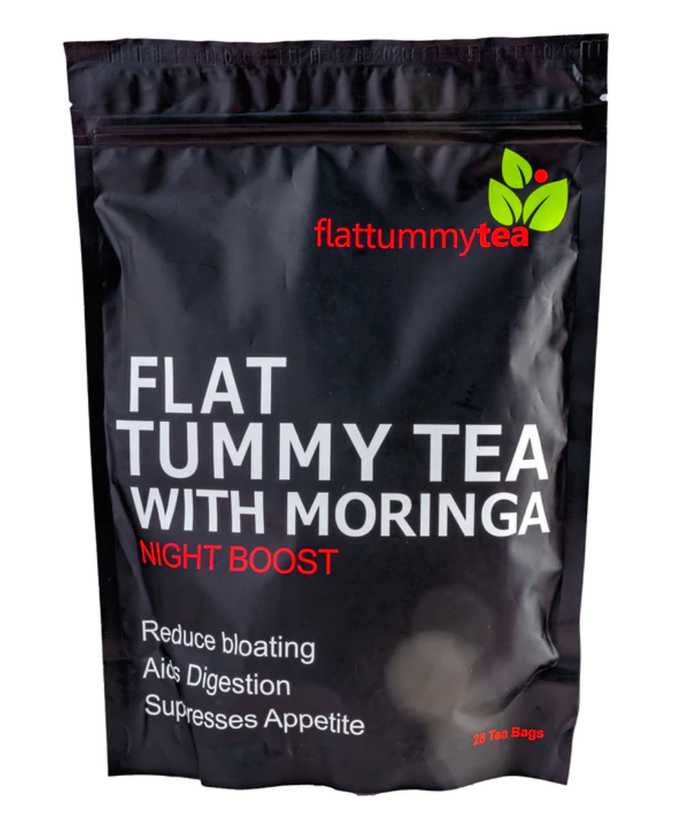 Natural Herb- Flat Tummy Tea with Moringa
