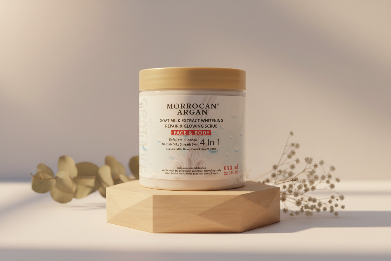 MOROCCAN ARGAN Super Lightening Scrub 650g