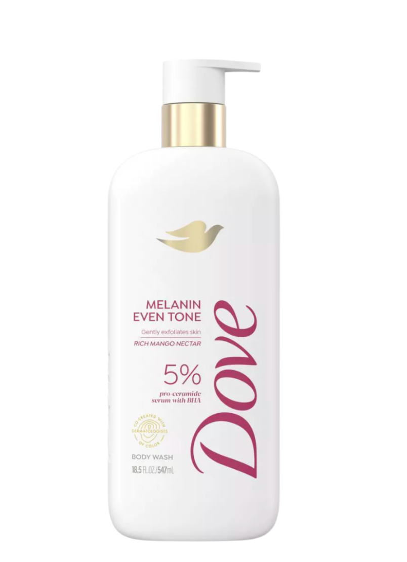 Dove Beauty Melanin Even Tone Serum Body Wash with 5% Pro-Ceramide Serum & BHA – 547ML-USA IMPORT