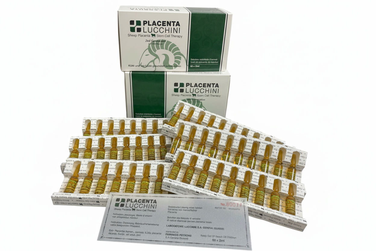 Lucchini Sheep Placenta Stem Cell Therapy 2nd Generation- 60 ampoules