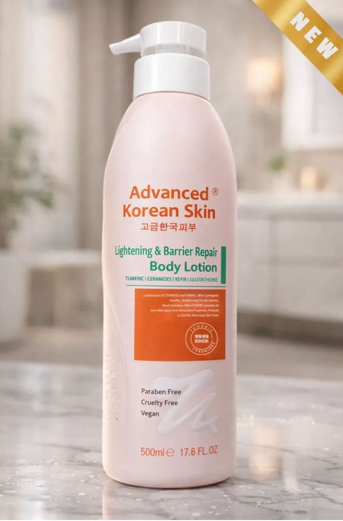 Advanced Korean Skin Lightening & Barrier Repair Body Lotion 500ml