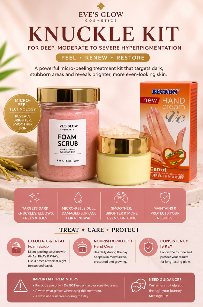 EVE’S GLOW – Knuckle Kit for Deep Hyperpigmentation