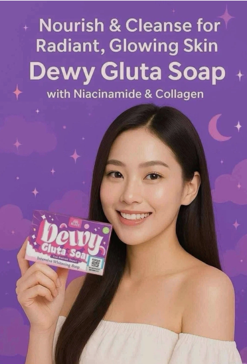 ALADA DEWY GLUTA with NIACINAMIDE and COLLAGEN Whitening soap-THAILAND IMPORT