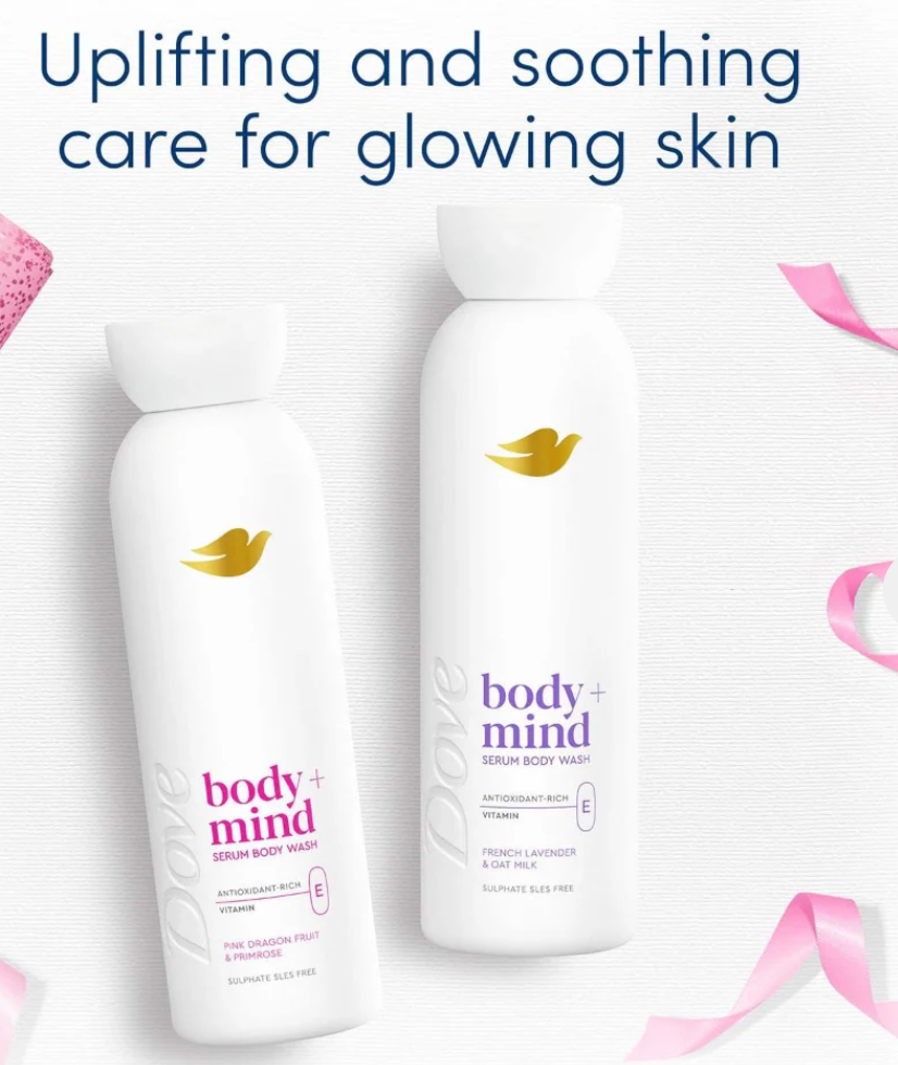 Dove Body & Mind Body Care Gift Set
