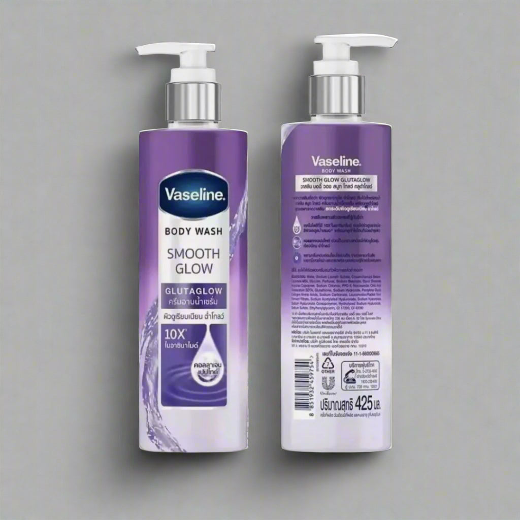 Vaseline Smooth Glow Body Wash (Thailand Version)