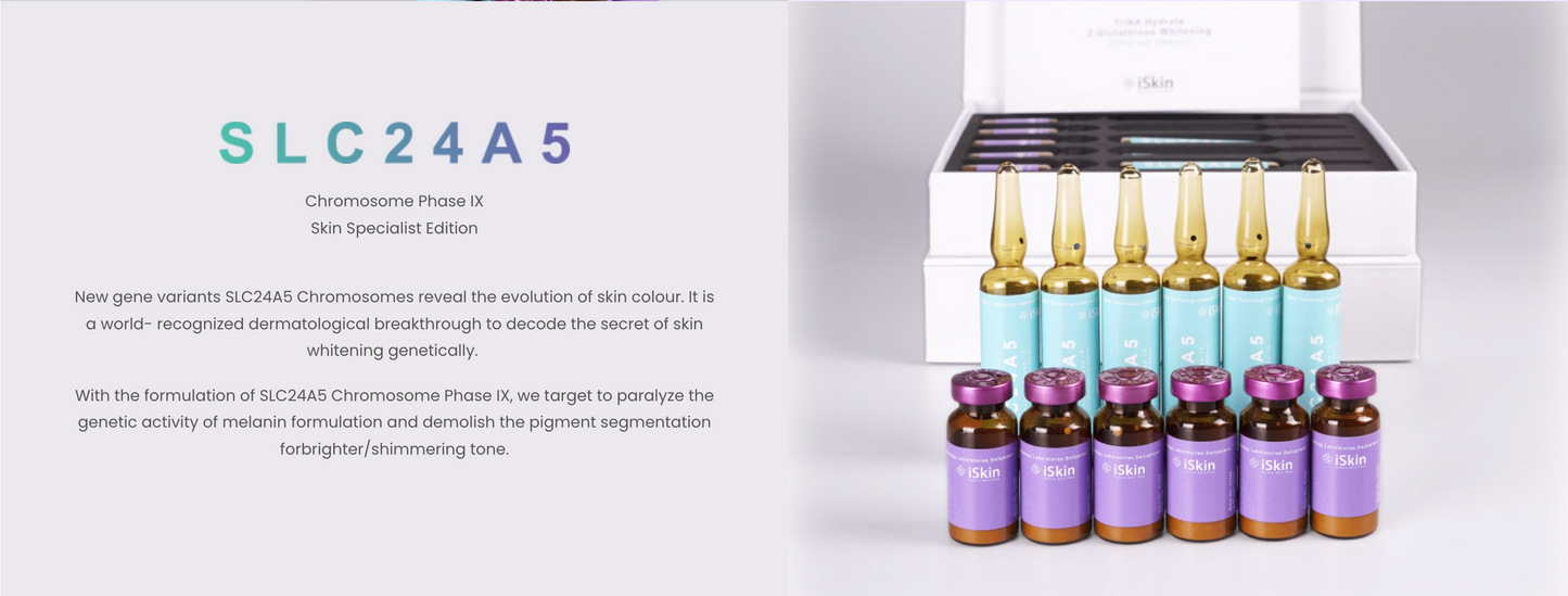 SLC 24A5 TriNA Hydrate Z Glutathione Whitening