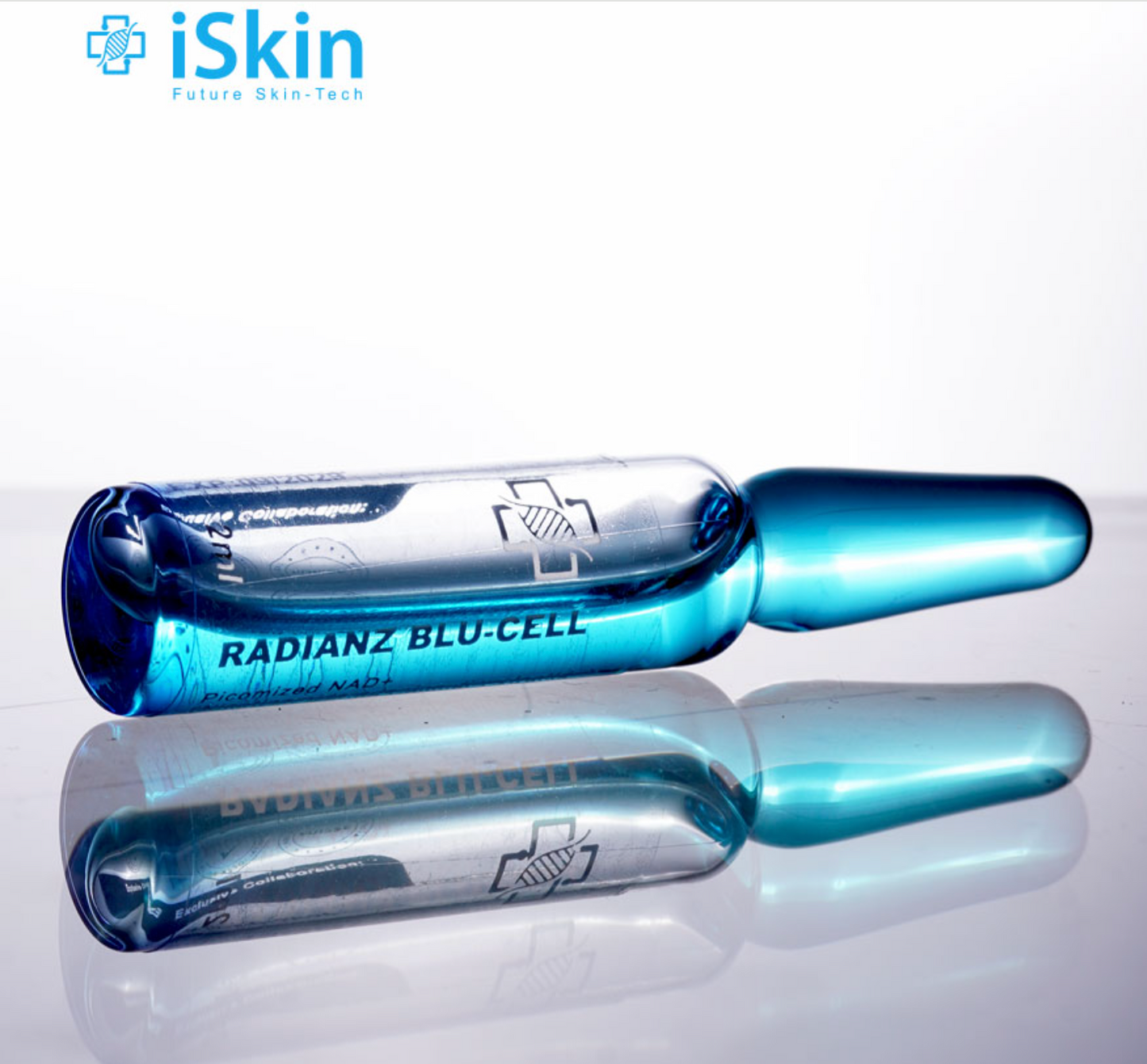 ISkin Radianz Blu Cell With NAD+ Glutathione Injections 50 Sessions