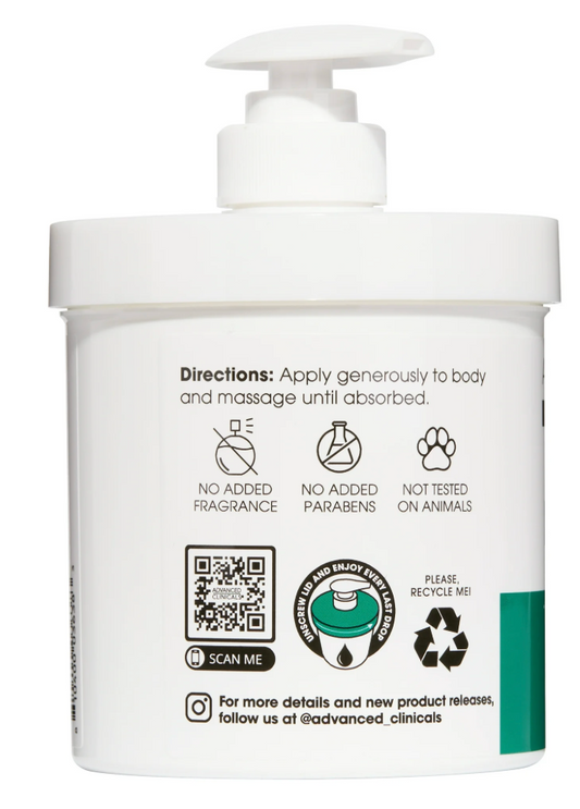 Advanced Clinicals Retinol Body Lotion Firming Moisturizer & Crepey Skin Care Treatment, Anti Aging Retinol Body Cream Targets Look Of Wrinkles, Sagging, Stretch Marks, & Sun Damaged Dry Skin, 425g