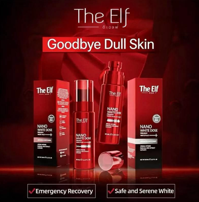 The Elf Nano white dose premium white plus serum 60ml
