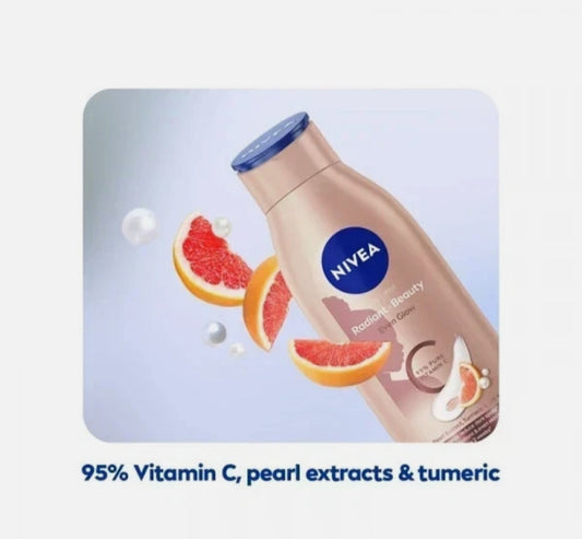 NIVEA Radiant & Beauty Even Glow tone in 2 weeks Pearl Extract Body Lotion 400ML