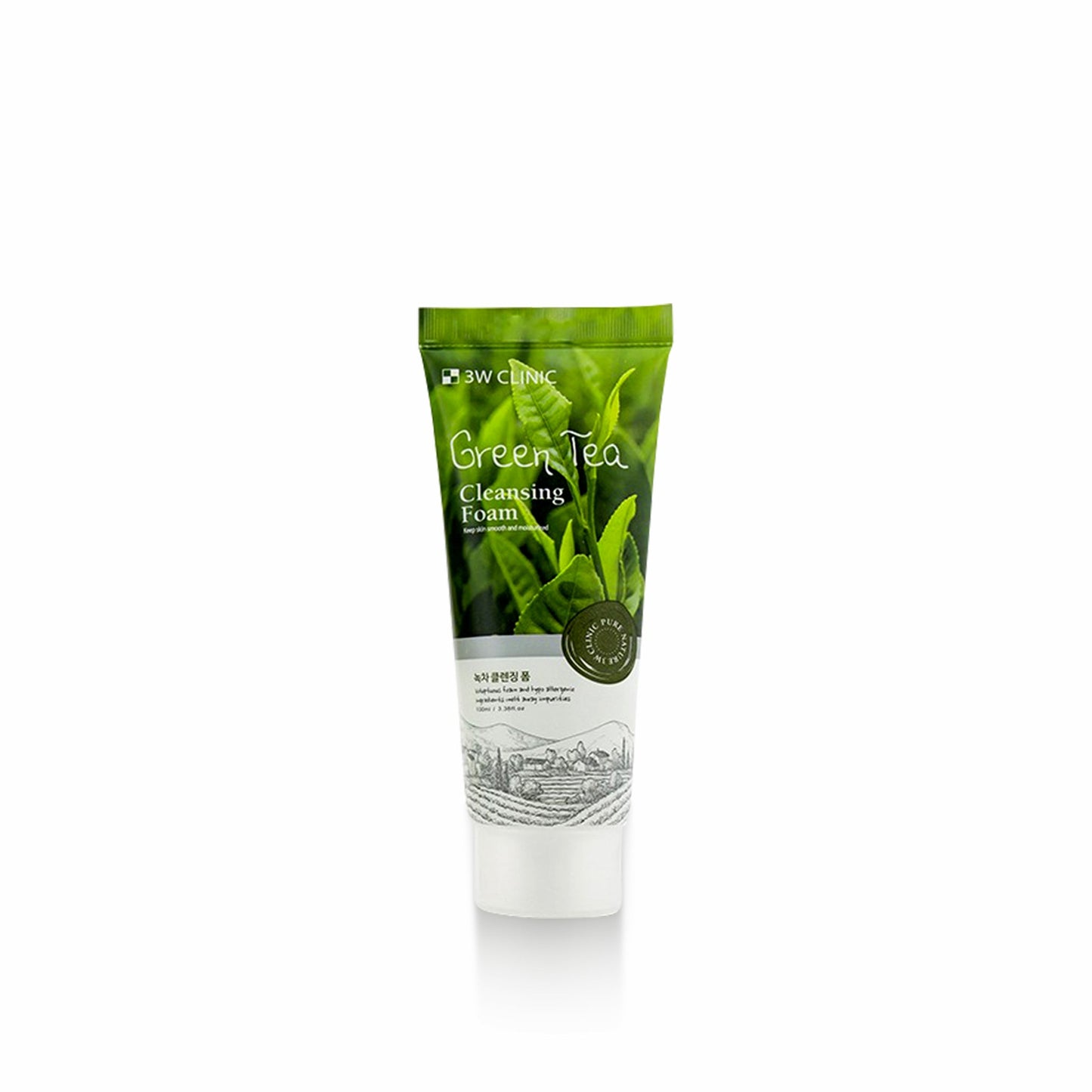 CLINIC 3W Green Tea Cleansing Foam