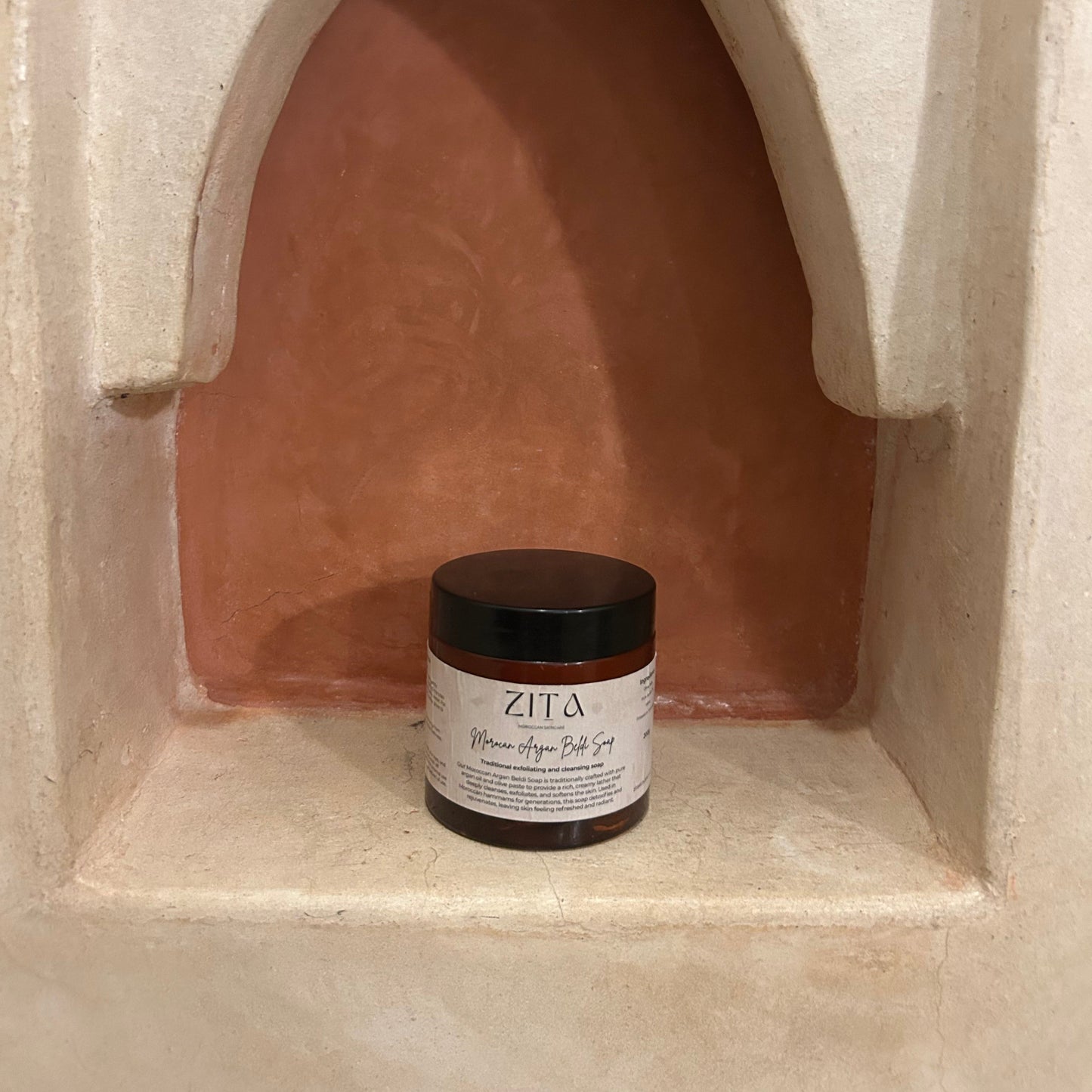 Moroccan Black Beldi Soap 200g