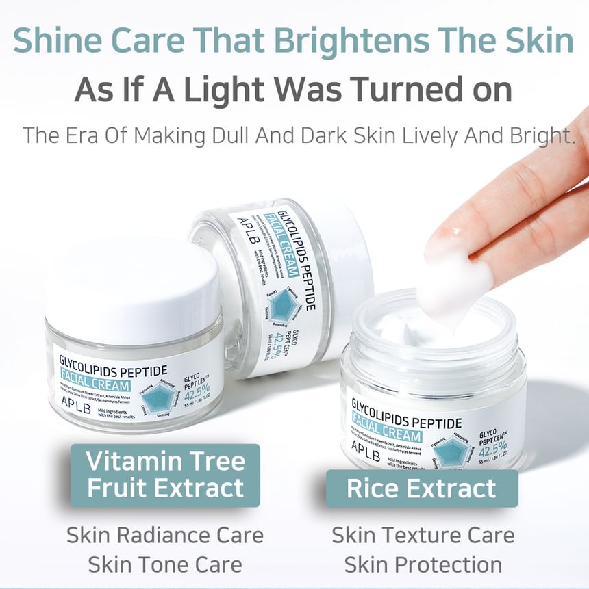 APLB Glycolipids Peptide Facial Cream 55ml