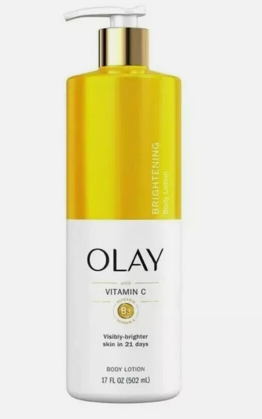 Olay Vitamin C & Vitamin B3,Brightening & Hydrating Body Lotion 502ml
