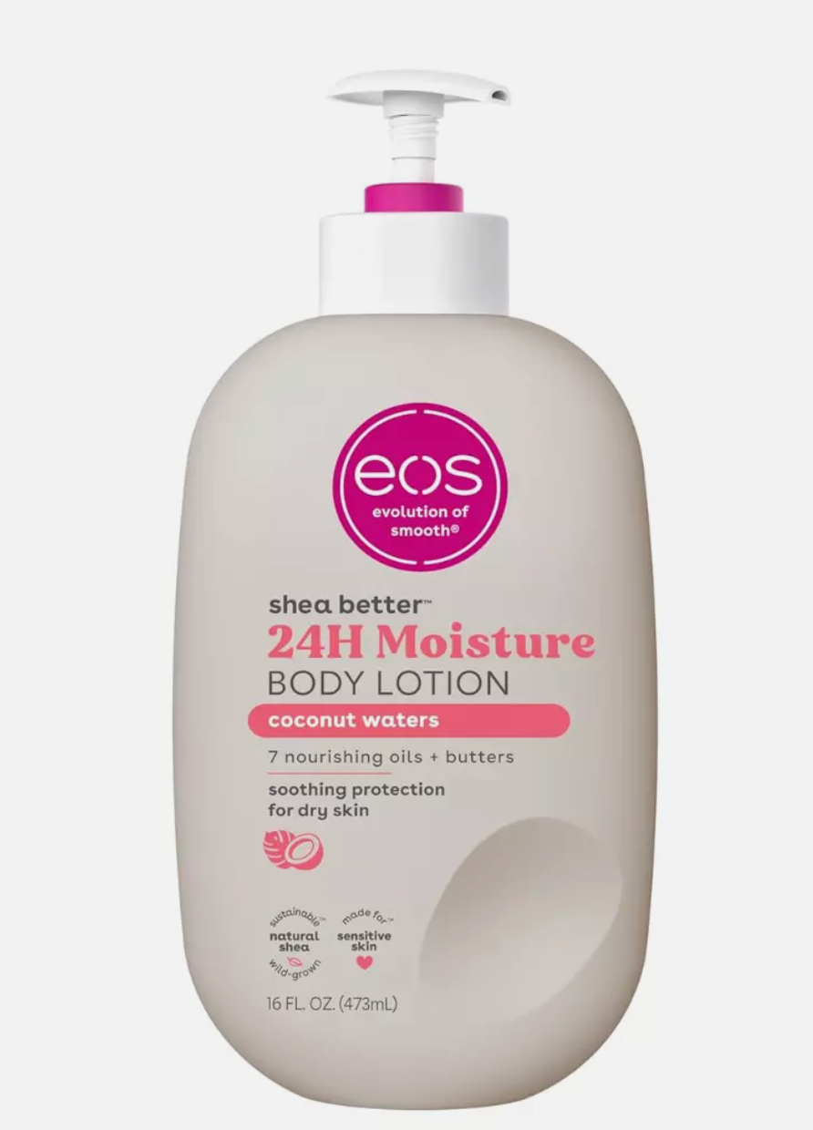 EOS Shea Butter Body Lotion 24hr Moisture Coconut Waters 473ml