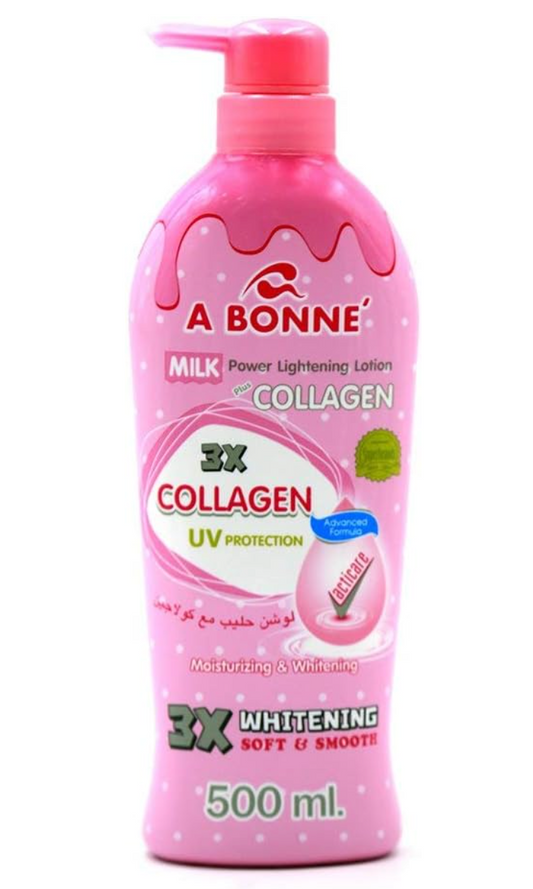 A'Bonné Milk Power Lightening Lotion Plus Collagen 500ml