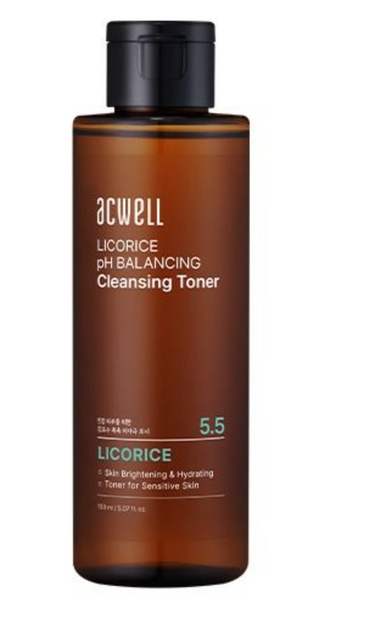 ACWELL - 5.5 Licorice pH Balancing Cleansing Toner - 150ml (Korea)