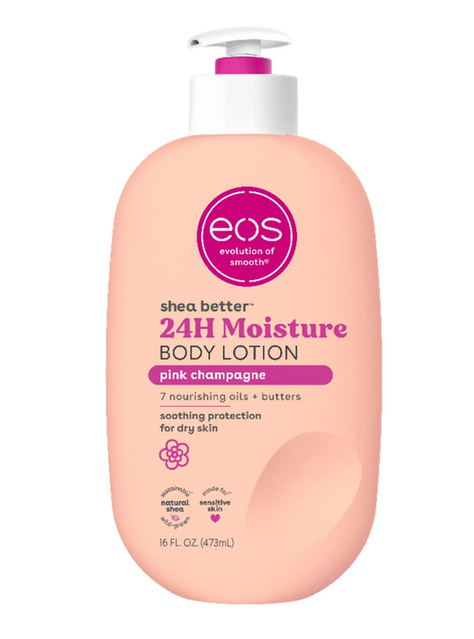 Eos Shea Better 24HR Moisture Body Lotion- Pink Champagne