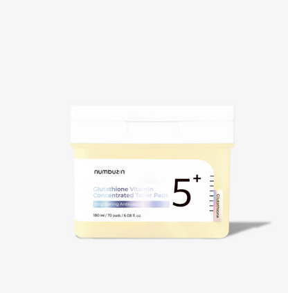 Numbuzin No.5 Vitamin-Niacinamide Concentrated Toner Pads
