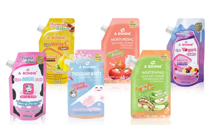 A Bonne Salt Scrub • Exfoliating Body Treatment-450g