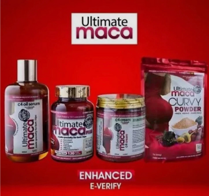 Ultimate Maca Plus 7500mg | Capsules • Oil • Syrup • Powder- (up to 4 MONTHS SUPPLY)