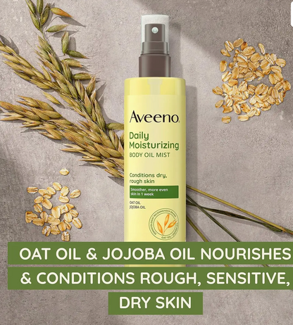 Aveeno Daily Care Body Oil Spray 200ml-USA IMPORT