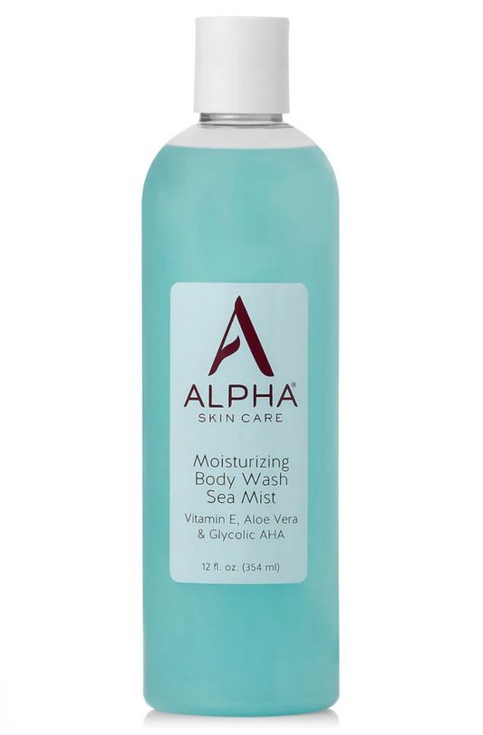 Alpha Moisturizing Body Wash Vitamin E, Aloe Vera & Glycolic AHA 354ml