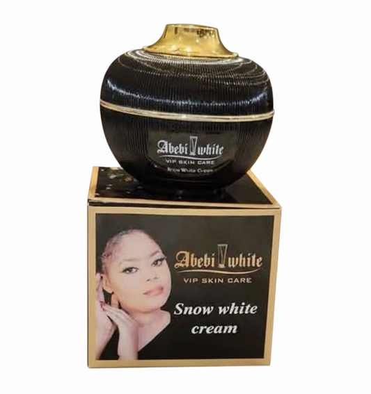 Abebi White VIP Skincare Snow White Face Cream 100g (7days Fast Action)