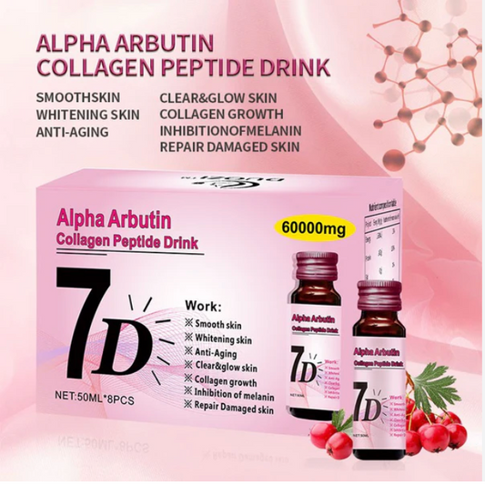 7D Alpha Arbutin Collagen Peptide Drink 50mlx8pc