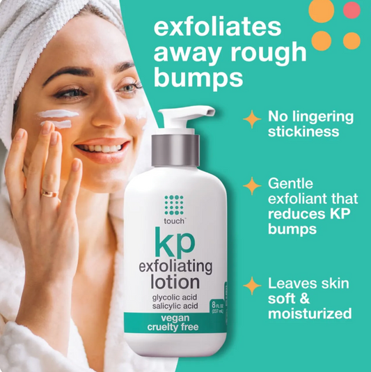 Touch Body Lotion for Keratosis Pilaris with 12% Glycolic Acid, 227ML