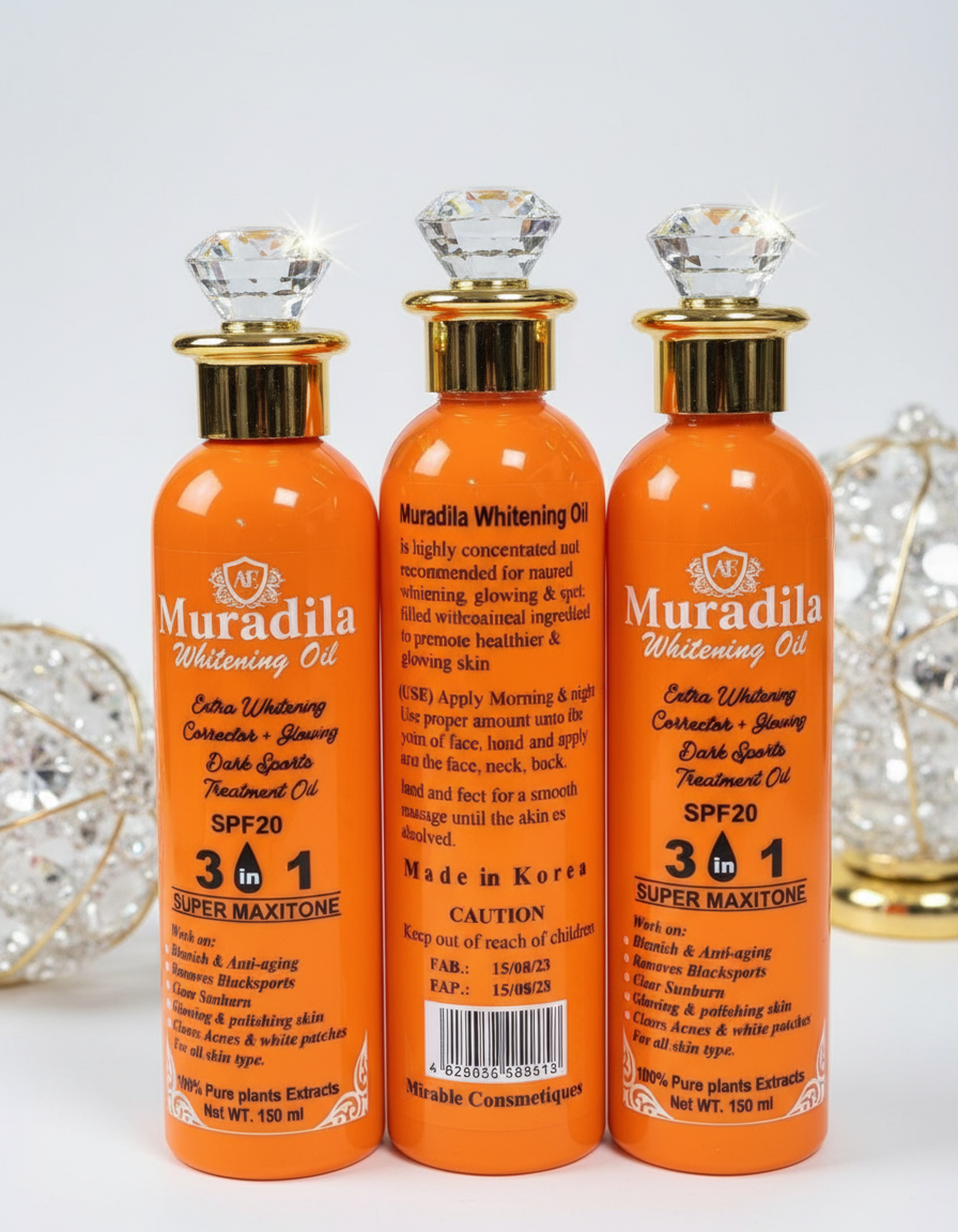 Muradila Whitening Correcting & Glowing Oil 1PC