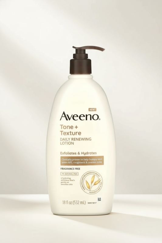 AVEENO -Tone + Texture Daily Renewing Lotion 532ml JUMBO SIZE-USA IMPORT