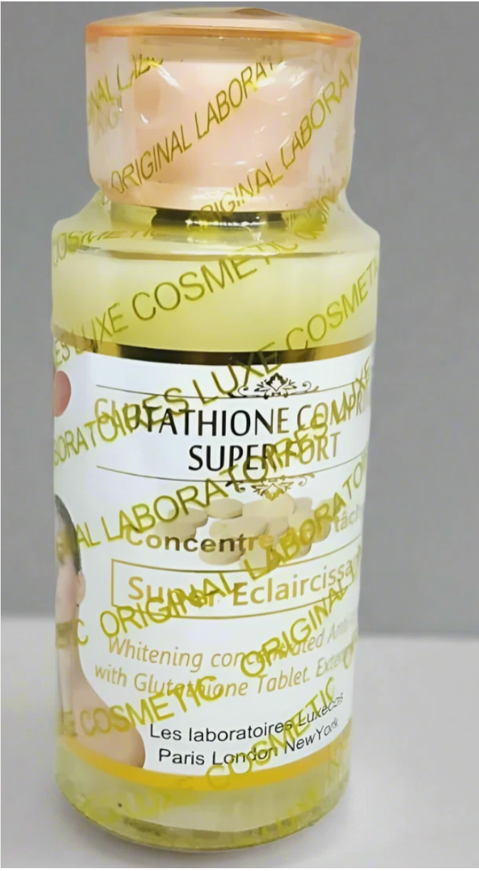 Glutathione Comprime Super Fort Strong Whitening Serum.