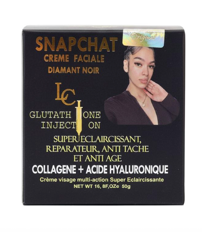 SNAPCHAT BLACK DIAMOND - GLUTATHIONE INJECTION-FACE CREAM