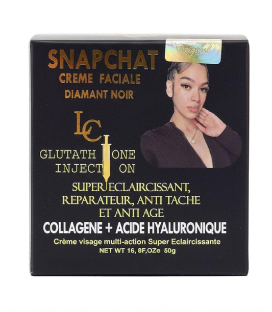 SNAPCHAT BLACK DIAMOND - GLUTATHIONE INJECTION-FACE CREAM