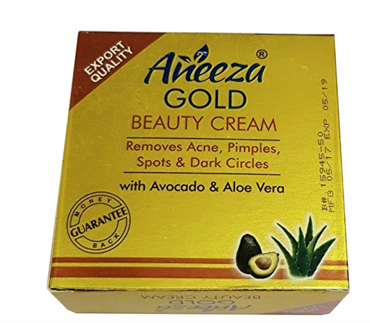 Aneeza Gold Beauty Cream With Avocado & Aloe Vera (30gm)