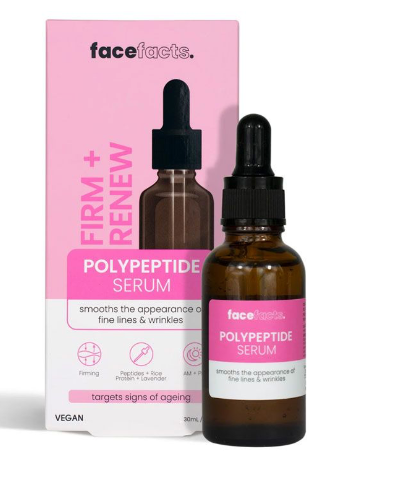 Face Facts Firm & Renew Polypeptide Serum – 30ml