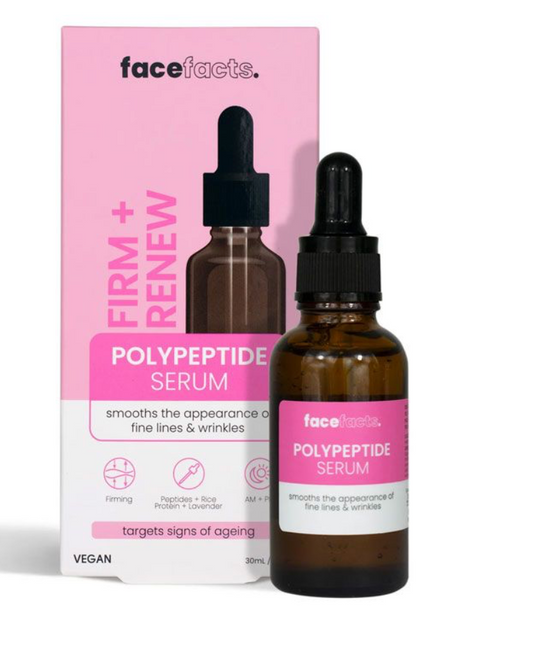 Face Facts Firm & Renew Polypeptide Serum – 30ml