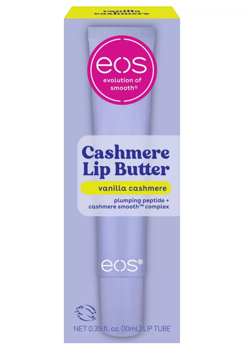 eos Cashmere Lip Butter - Vanilla Cashmere - 0.35 fl oz-USA IMPORT