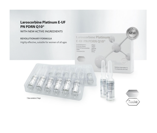 Laroscorbine Platinum E UF PN Vitamin C 200g & Collagen 180g Injection